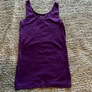 Purple tank top